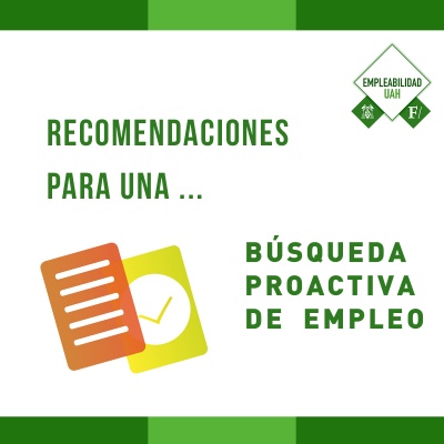 BÚSQUEDA PROACTIVA DE EMPLEO