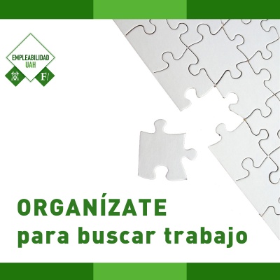 Organízate para buscar trabajo