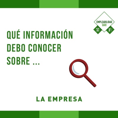 INFORMACIÓN QUE ES IMPORTANTE CONOCER SOBRE LA EMPRESA